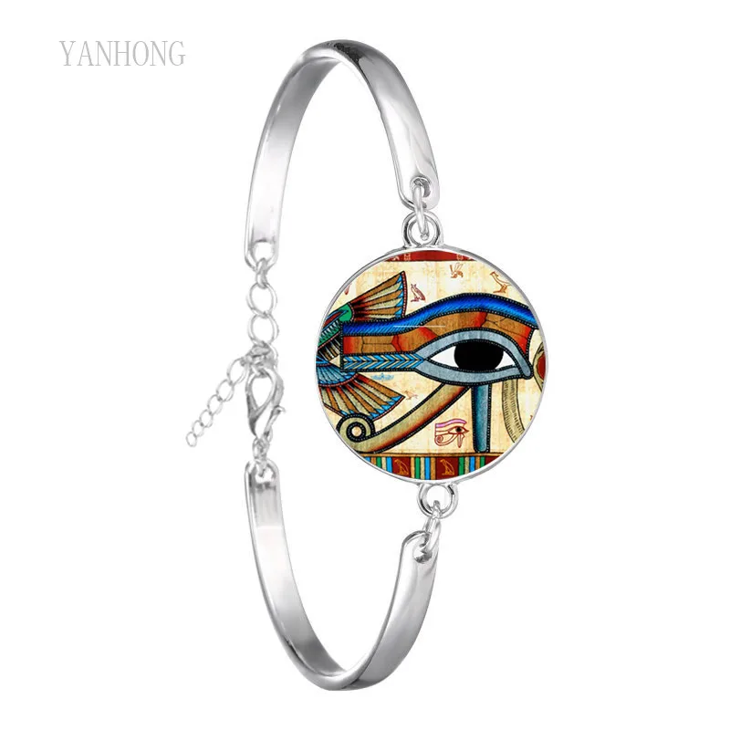 Bracelet Egyptian Horus eye amulet woman man Glass Bracelet Mandala retro photo girl Bracelet
Bracelet Egyptian Horus eye amulet woman man Glass Bracelet Mandala retro photo girl Bracelet