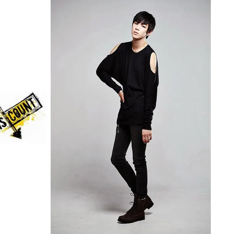 Size Men Lager Clothing Free Shipping The New Korean Version Of Fashion Long-sleeved Leisure T - Shirt / S-3xl
Size Men Lager Clothing Free Shipping The New Korean Version Of Fashion Long-sleeved Leisure T - Shirt / S-3xl