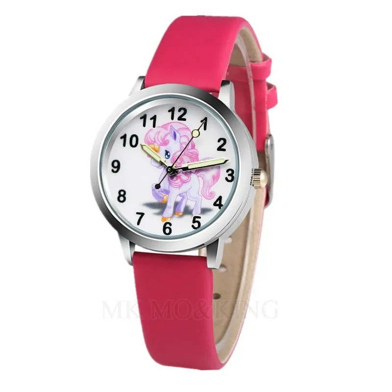 Students Unicorn Horse Pattern Kids Girl Gift Children Quartz Fashion Watches Relogio Montres Kol Saati
Students Unicorn Horse Pattern Kids Girl Gift Children Quartz Fashion Watches Relogio Montres Kol Saati