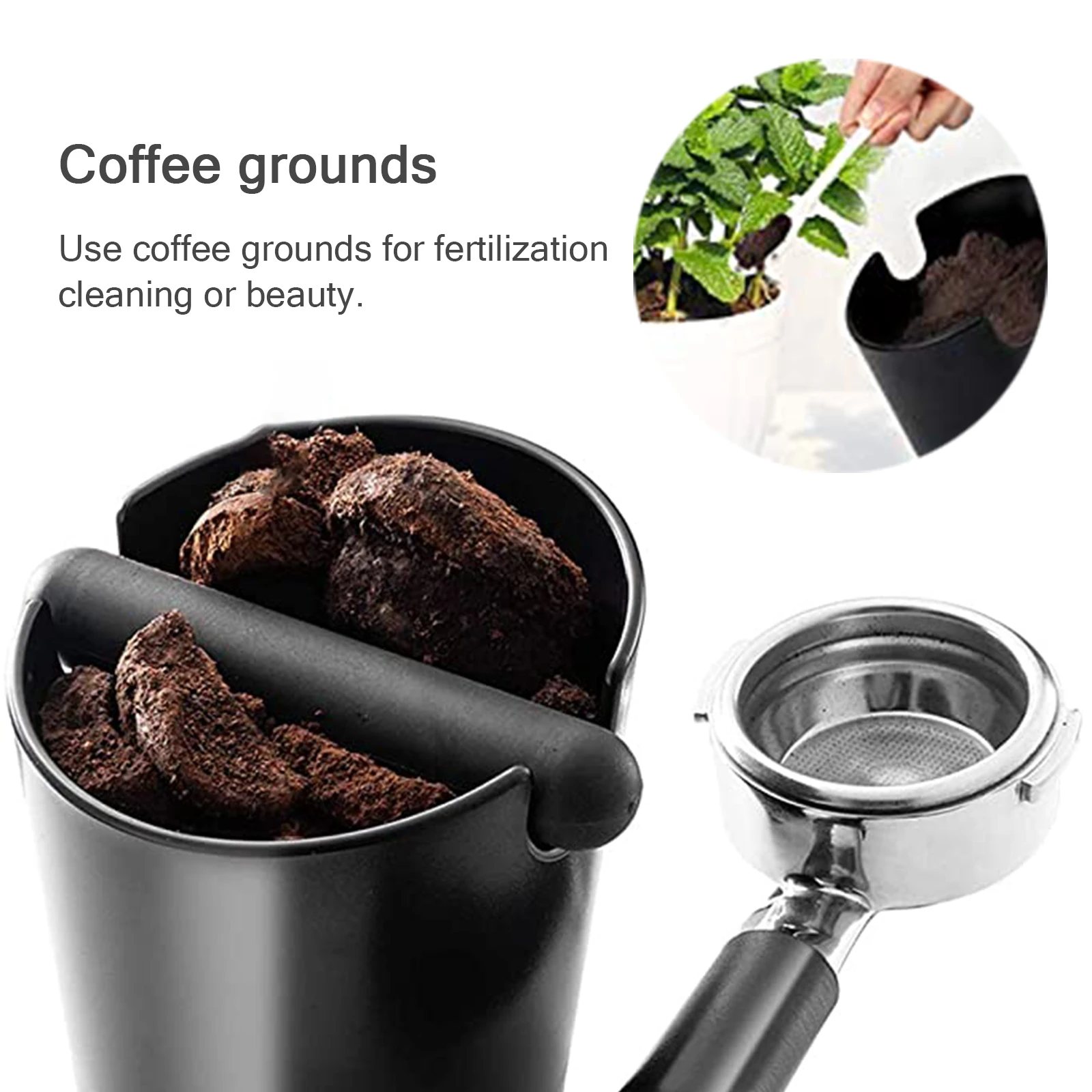 Anti Slip Shock-absorbent Espresso Knock Box Anti Slip Coffee Grind Dump Bin Waste Bin With Detachable Knock Bar For Barista
Anti Slip Shock-absorbent Espresso Knock Box Anti Slip Coffee Grind Dump Bin Waste Bin With Detachable Knock Bar For Barista