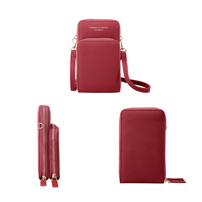 Women's Shoulder Bag Ladies PU Multi-function Mini Shoulder Bags For Women 2021 Portable Solid Mobile Phone Bags Torebka Damska
Women's Shoulder Bag Ladies PU Multi-function Mini Shoulder Bags For Women 2021 Portable Solid Mobile Phone Bags Torebka Damska