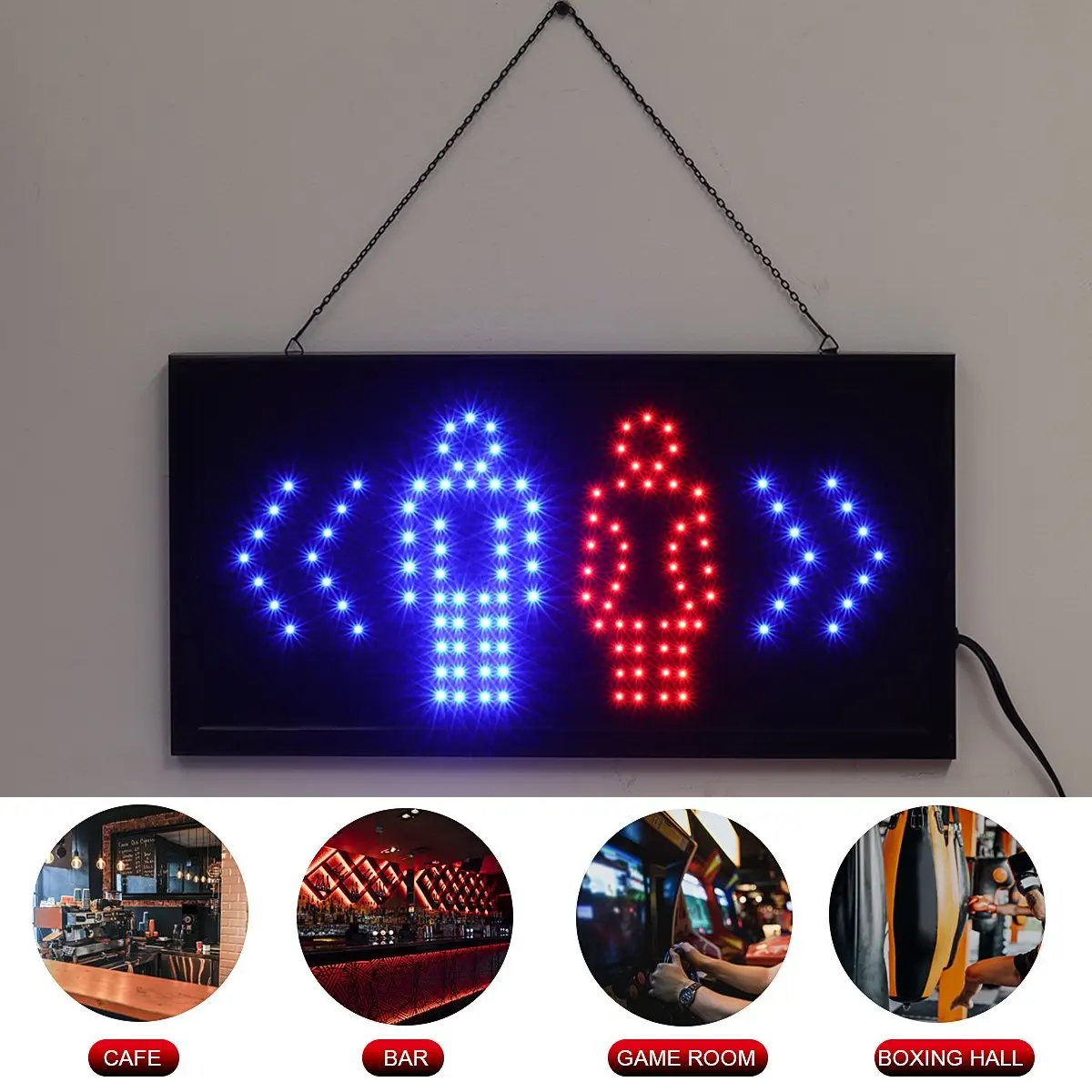 Toilet LED Neon Sign Light Bar Pub Club Wall Decor LED Tube Visual Artwork Party Decoration Neon Lamp Home Decor Night Light 
Toilet LED Neon Sign Light Bar Pub Club Wall Decor LED Tube Visual Artwork Party Decoration Neon Lamp Home Decor Night Light