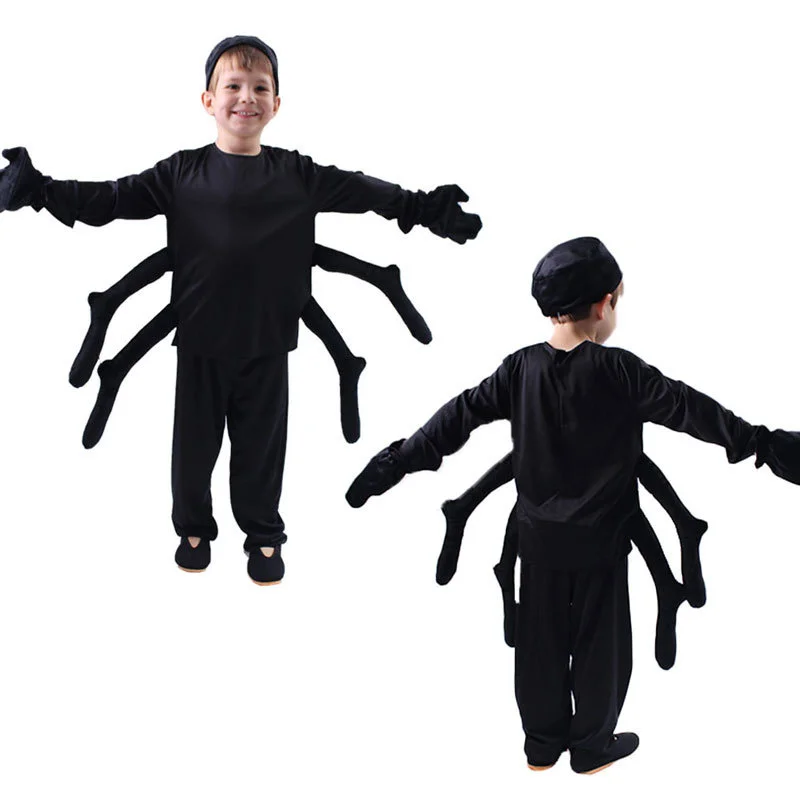 New Cute Children Black Spider Cosplay Costumes Boys Girls Halloween Carnival Party Costumes
New Cute Children Black Spider Cosplay Costumes Boys Girls Halloween Carnival Party Costumes