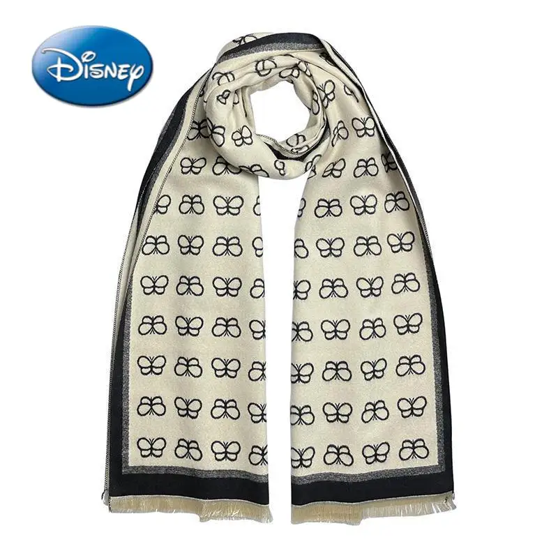 New Disney Turban Mickey Winter Wool Scarf Women's Luxury Warm Wrap Ladies Letter Printing Thick Blanket Neckline Sweet Scarf
New Disney Turban Mickey Winter Wool Scarf Women's Luxury Warm Wrap Ladies Letter Printing Thick Blanket Neckline Sweet Scarf