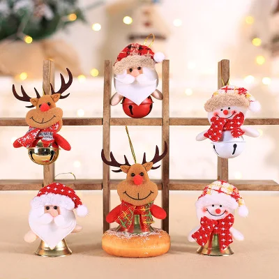 Christmas Ornaments Fabric Dolls Bells Christmas Tree Decoration Creative Home Jewelry Hanging Window Dress Up
Christmas Ornaments Fabric Dolls Bells Christmas Tree Decoration Creative Home Jewelry Hanging Window Dress Up