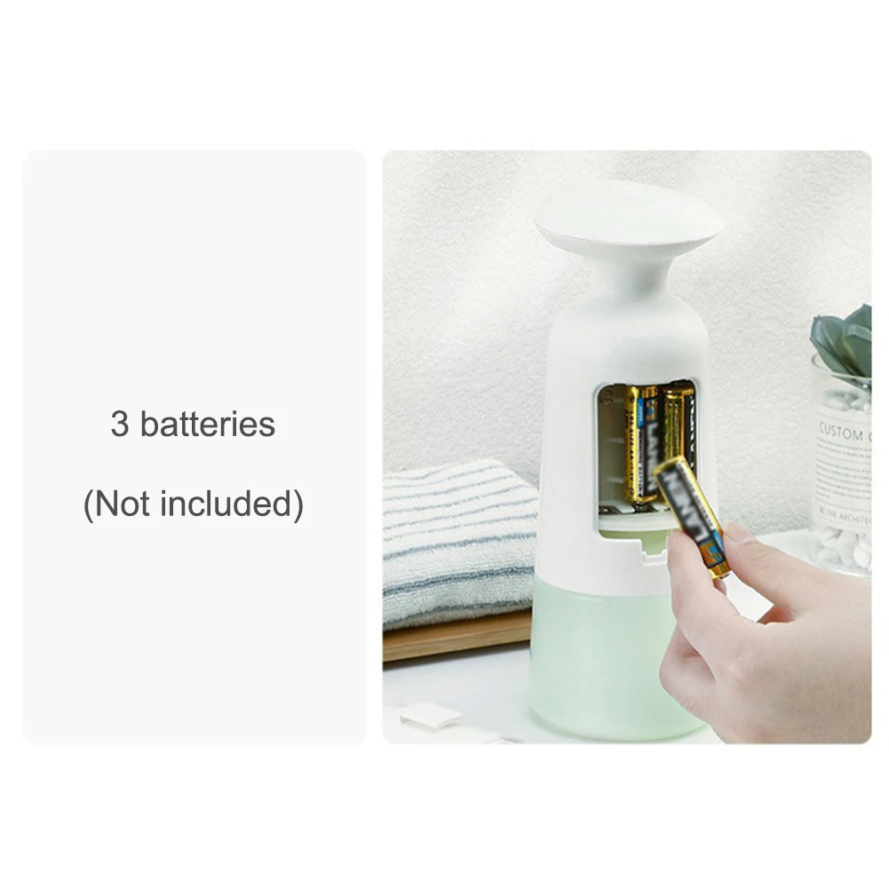 350ml Touchless Soap Dispenser Smart Liquid sensor foam machine infrared sensor foam soap dispenser Bathroom Tools NEW
350ml Touchless Soap Dispenser Smart Liquid sensor foam machine infrared sensor foam soap dispenser Bathroom Tools NEW