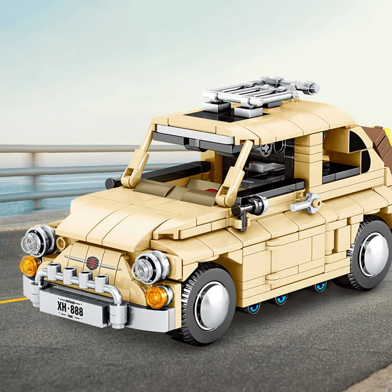 Model Toys 468PCS High-Tech Series Fiated Pull Back Vehicle Classic Car Educational Building Blocks Bricks Birthday Gifts
Model Toys 468PCS High-Tech Series Fiated Pull Back Vehicle Classic Car Educational Building Blocks Bricks Birthday Gifts