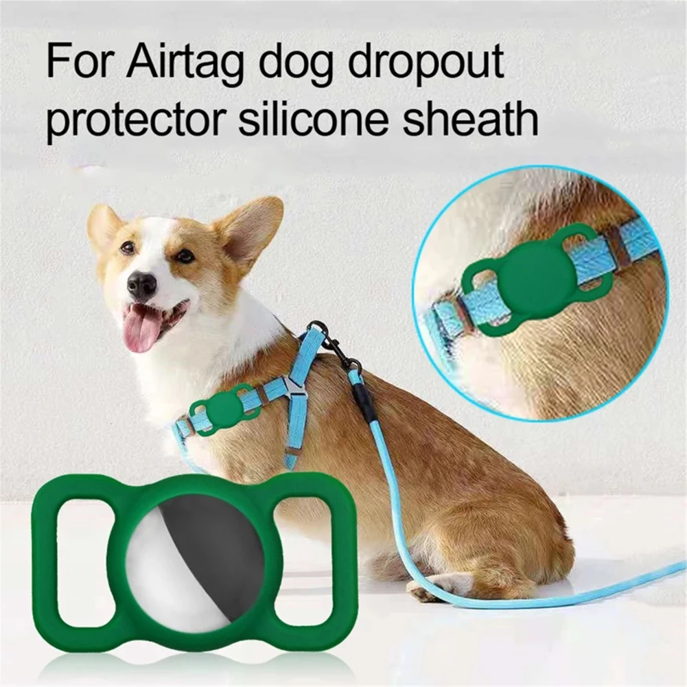 Pet Silicone Protective Case Cover For Airtags GPS Finder Dog Cat Collar Pet Loop Holder Silicone Case for Airtags Dog Supplies
Pet Silicone Protective Case Cover For Airtags GPS Finder Dog Cat Collar Pet Loop Holder Silicone Case for Airtags Dog Supplies