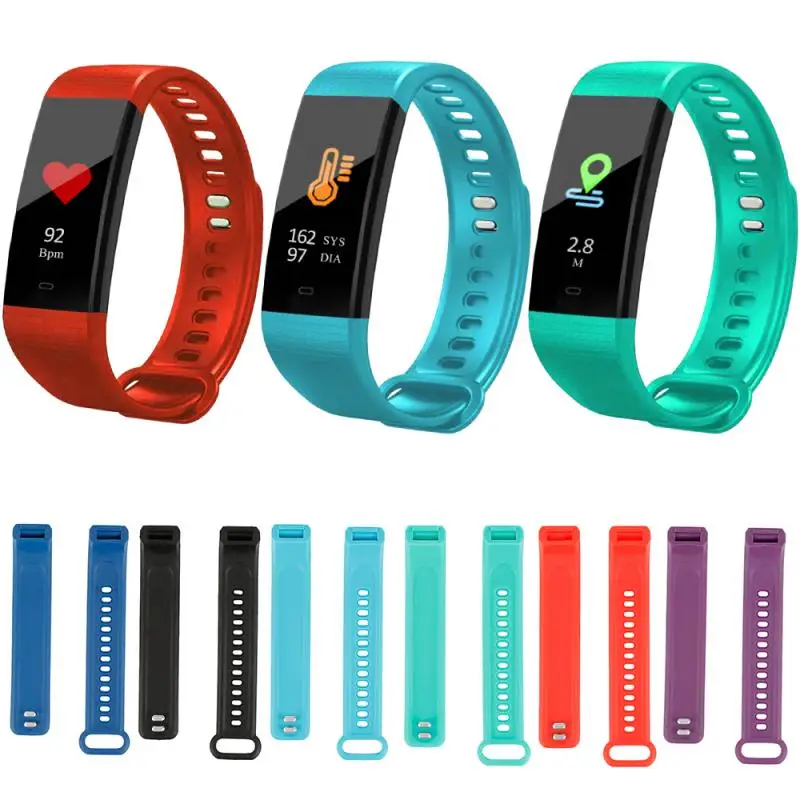 6 Types Wrist Strap Soft Watchband Sport Silicone Strap Replacement Watch Strap For Y5 Smart Bracelet Smart Accessories
6 Types Wrist Strap Soft Watchband Sport Silicone Strap Replacement Watch Strap For Y5 Smart Bracelet Smart Accessories