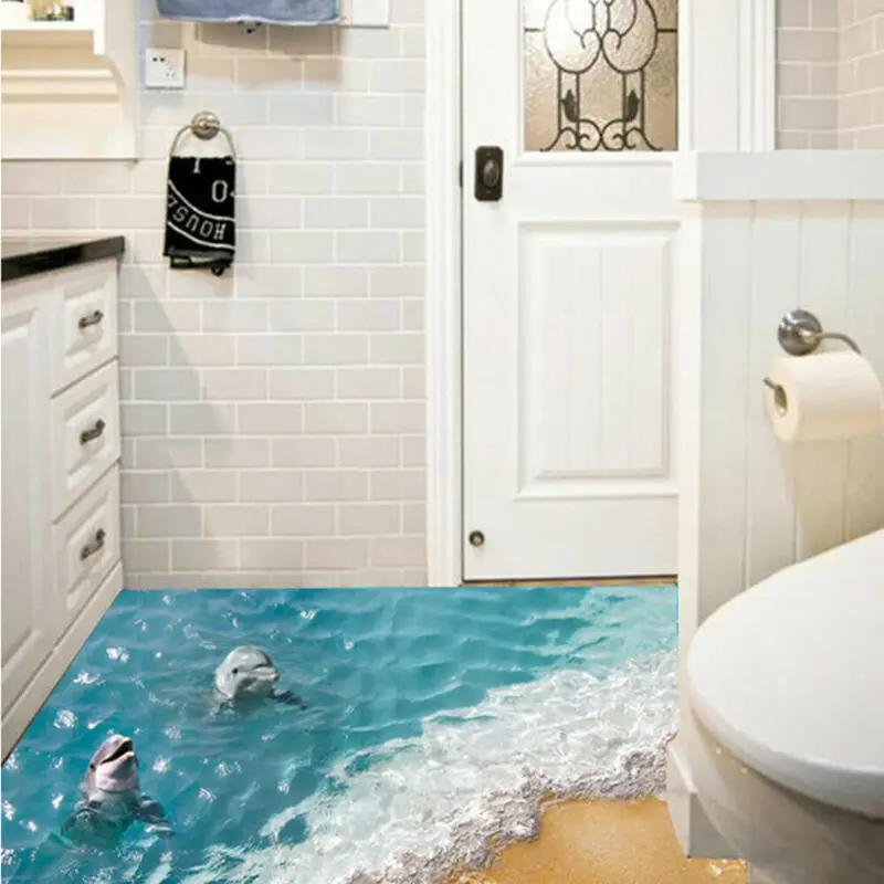 New Fashion Dolphin Wall Sticker Ocean Waterproof Bathroom Kitchen 3D Decal Mural For Kids 
New Fashion Dolphin Wall Sticker Ocean Waterproof Bathroom Kitchen 3D Decal Mural For Kids