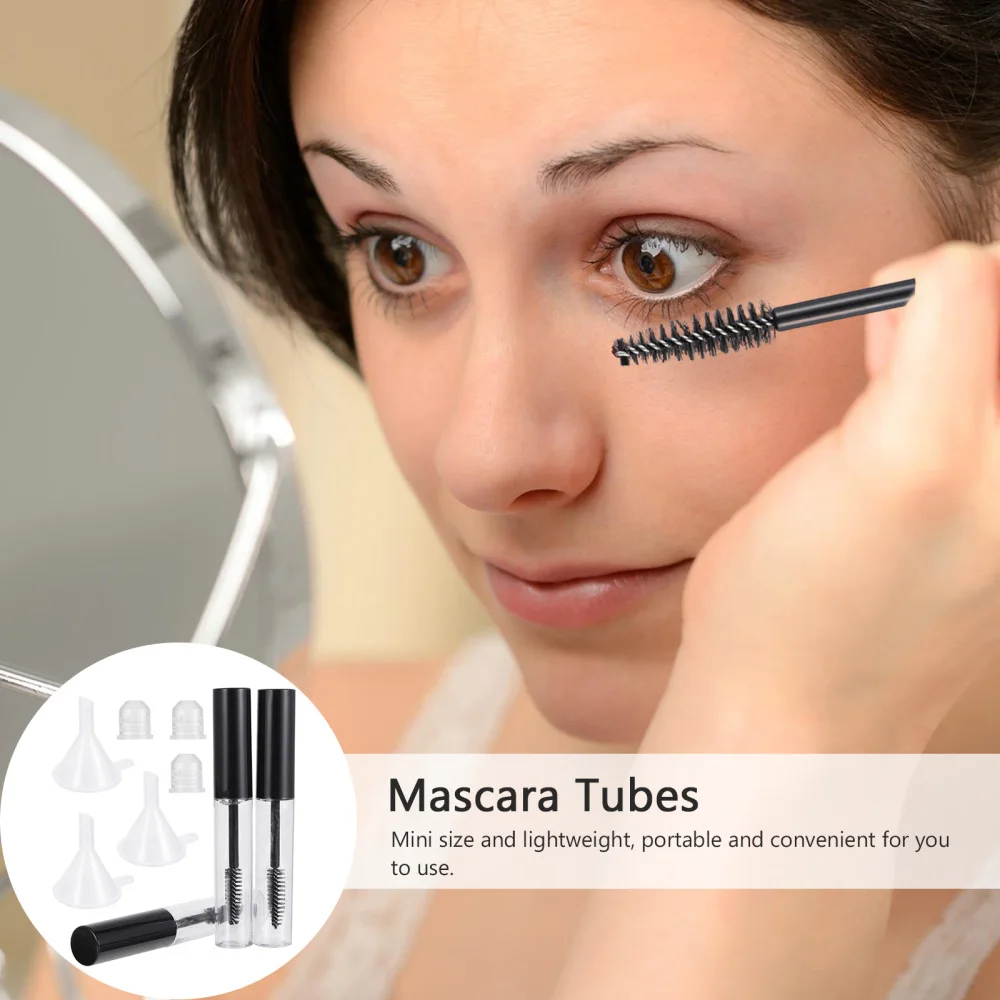 36pcs 10ml Empty DIY Mascara Tubes Eyelash Eyeliner Container with Funnels
36pcs 10ml Empty DIY Mascara Tubes Eyelash Eyeliner Container with Funnels