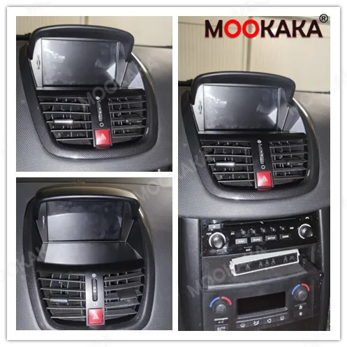Автомобильный мультимедийный DVD-плеер Android 11 0 6 + 128 ГБ 8 ядер GPS-радио для Peugeot 207