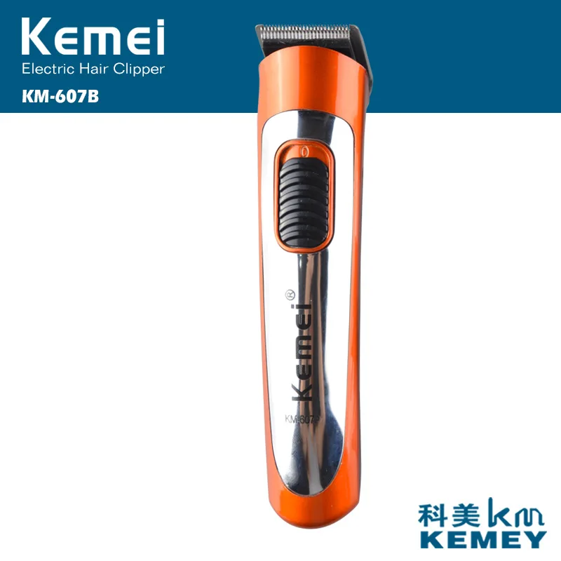 Электрический триммер для волос kemei KM607B, Беспроводная электрическая машинка для стрижки волос, триммер для бороды, перезаряжаемый триммер из нержавеющей стали
Электрический триммер для волос kemei KM607B, Беспроводная электрическая машинка для стрижки волос, триммер для бороды, перезаряжаемый триммер из нержавеющей стали