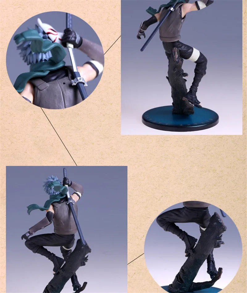 Na Hatake Kakashi PVC Action Figure The Dark Figures Collectible Toy Model 23cm | Игрушки и хобби