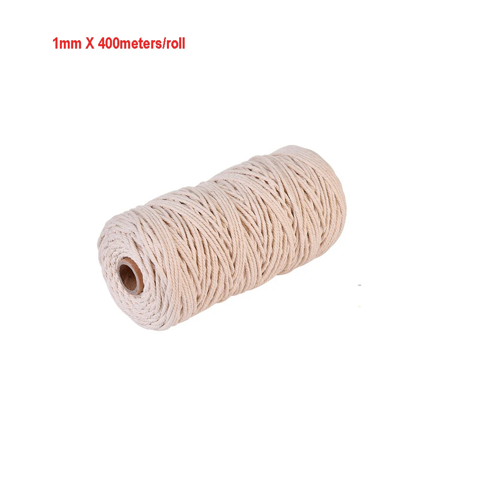 1mm Natural Beige Soft Cotton Twisted Cord Rope Craft Macrame String DIY Handmade Tying Thread Cord Rope
1mm Natural Beige Soft Cotton Twisted Cord Rope Craft Macrame String DIY Handmade Tying Thread Cord Rope