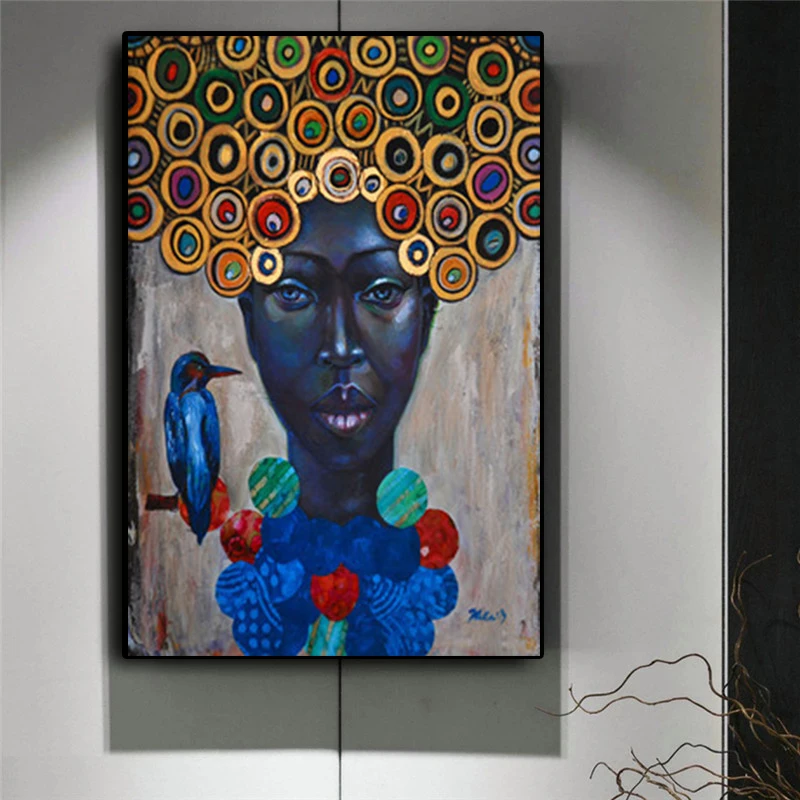 African Black Woman Nude Canvas Painting Poster and Print Scandinavian Wall Living Room Home Decoration Art Photo Frameless
African Black Woman Nude Canvas Painting Poster and Print Scandinavian Wall Living Room Home Decoration Art Photo Frameless