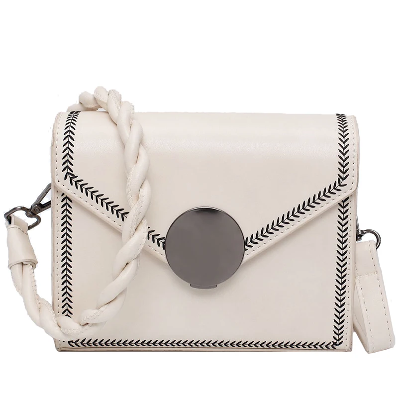 Vintage Square Crossbody Bag 2020 Fashion New High quality PU Leather Women's Designer Handbag Lock Shoulder Messenger Bag
Vintage Square Crossbody Bag 2020 Fashion New High quality PU Leather Women's Designer Handbag Lock Shoulder Messenger Bag