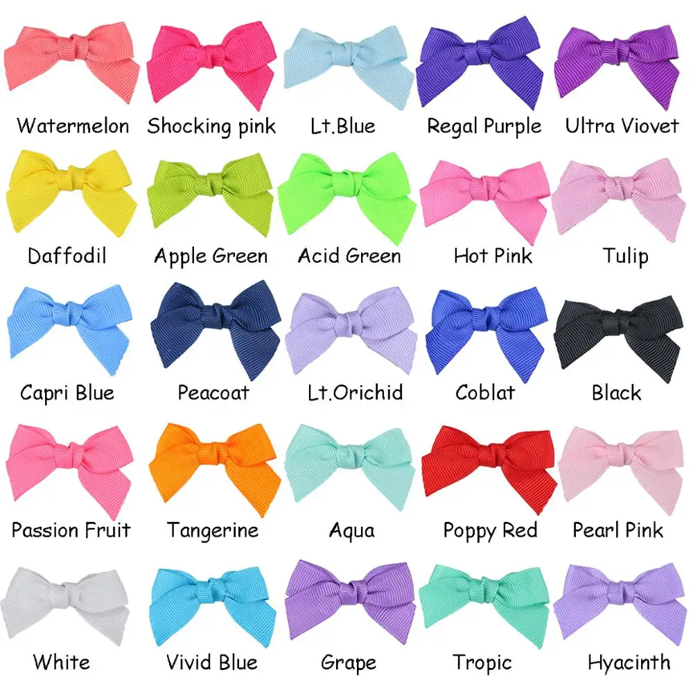 50PCS 2" Grosgrain Ribbon Tiny Hair Bows Alligator Clips Mini Hair Clips for Girls Infants Toddlers Kids Set of 25 Pairs
50PCS 2" Grosgrain Ribbon Tiny Hair Bows Alligator Clips Mini Hair Clips for Girls Infants Toddlers Kids Set of 25 Pairs