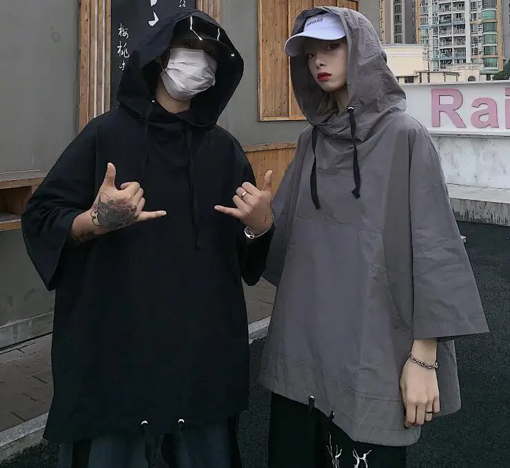 spring autumn Thin Section Hoodies Men's Solid Color Casual Couple Hooded Sweatshirt Men Streetwear Loose Hip Hop Short Sleeve
spring autumn Thin Section Hoodies Men's Solid Color Casual Couple Hooded Sweatshirt Men Streetwear Loose Hip Hop Short Sleeve