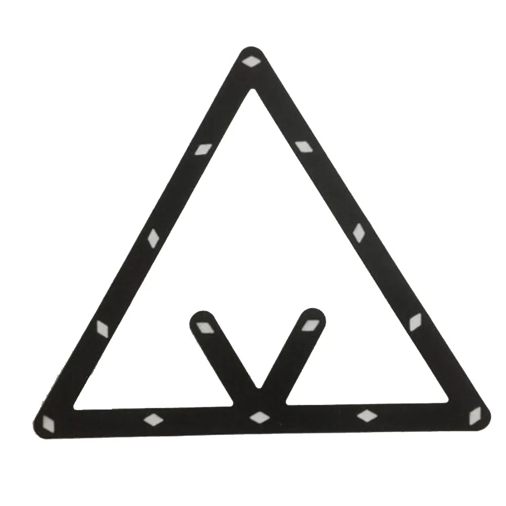 Positioning Pool Cue Racks Rack Useful 6pcs 8 & 9 & 10 Ball Billiard Black