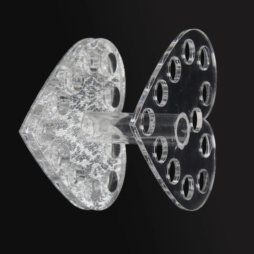 1Pc Heart Sahped Nail Art Pen Holder Nail Art Tools UV Brush Polish Pen Rest Holders Stands (Golden Transparent)
1Pc Heart Sahped Nail Art Pen Holder Nail Art Tools UV Brush Polish Pen Rest Holders Stands (Golden Transparent)