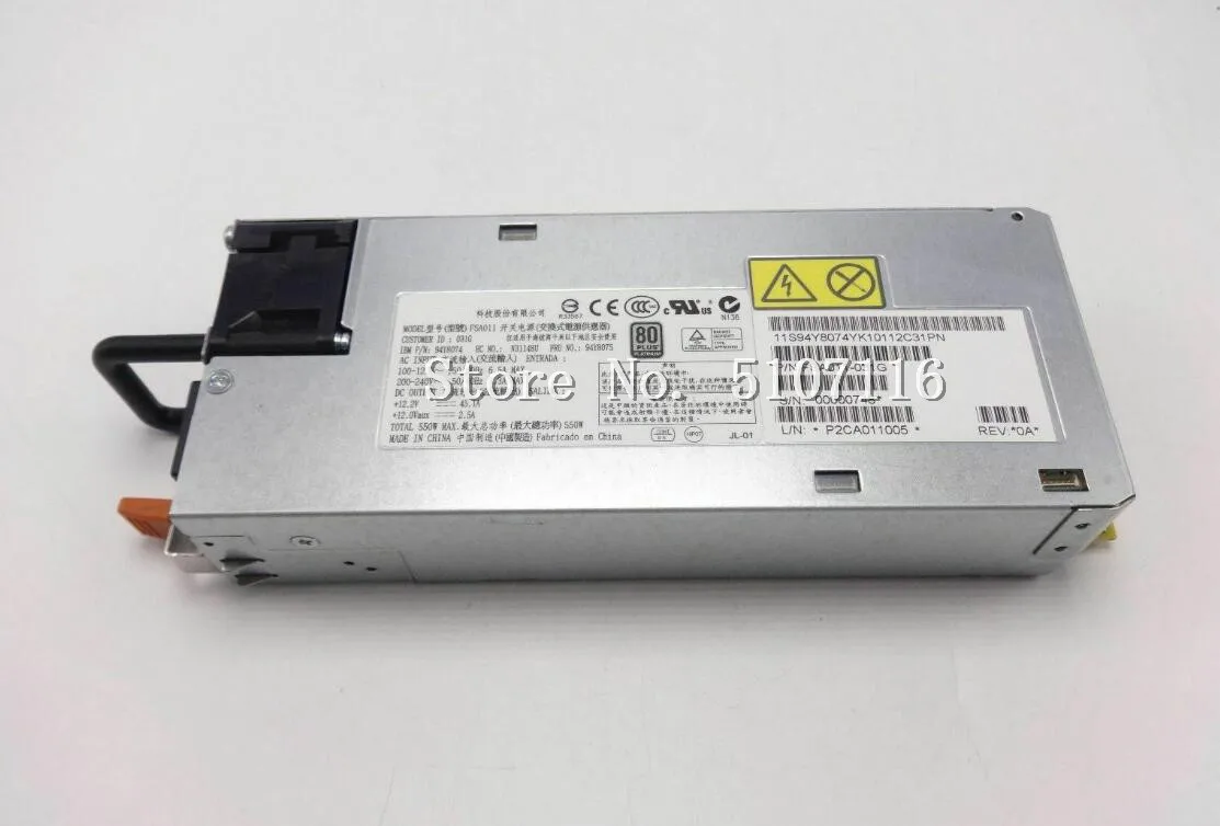 Блок питания для X3650M4 94Y8074 94Y8075 550 Вт будет полностью протестирован перед отправкой
Блок питания для X3650M4 94Y8074 94Y8075 550 Вт будет полностью протестирован перед отправкой