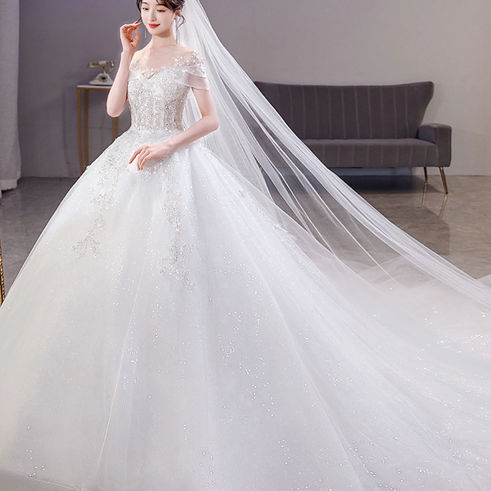 Роскошное кружевное свадебное платье Dioflyusa в французском стиле принцессы мастер невесты 2021 серебристо-белое элегантное простое бальное пл...
Роскошное кружевное свадебное платье Dioflyusa в французском стиле принцессы мастер невесты 2021 серебристо-белое элегантное простое бальное пл...