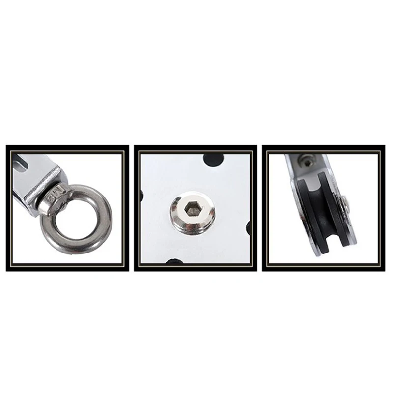 High Pull-down Accessories Mute Pulley Fitness Equipment Bearing Pulley Pull Rope Homemade Bird High Trainer Pull Pulley
High Pull-down Accessories Mute Pulley Fitness Equipment Bearing Pulley Pull Rope Homemade Bird High Trainer Pull Pulley