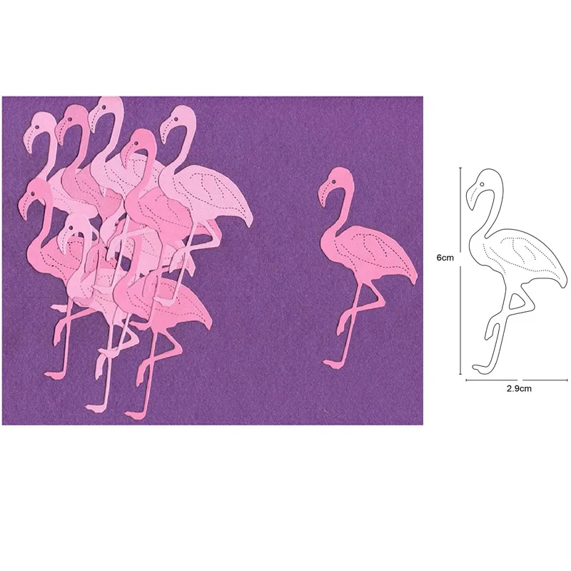 Metal cutting dies cut die mold Animal Flamingo bird decoration Scrapbook dies paper craft knife mould blade punch stencils dies
Metal cutting dies cut die mold Animal Flamingo bird decoration Scrapbook dies paper craft knife mould blade punch stencils dies