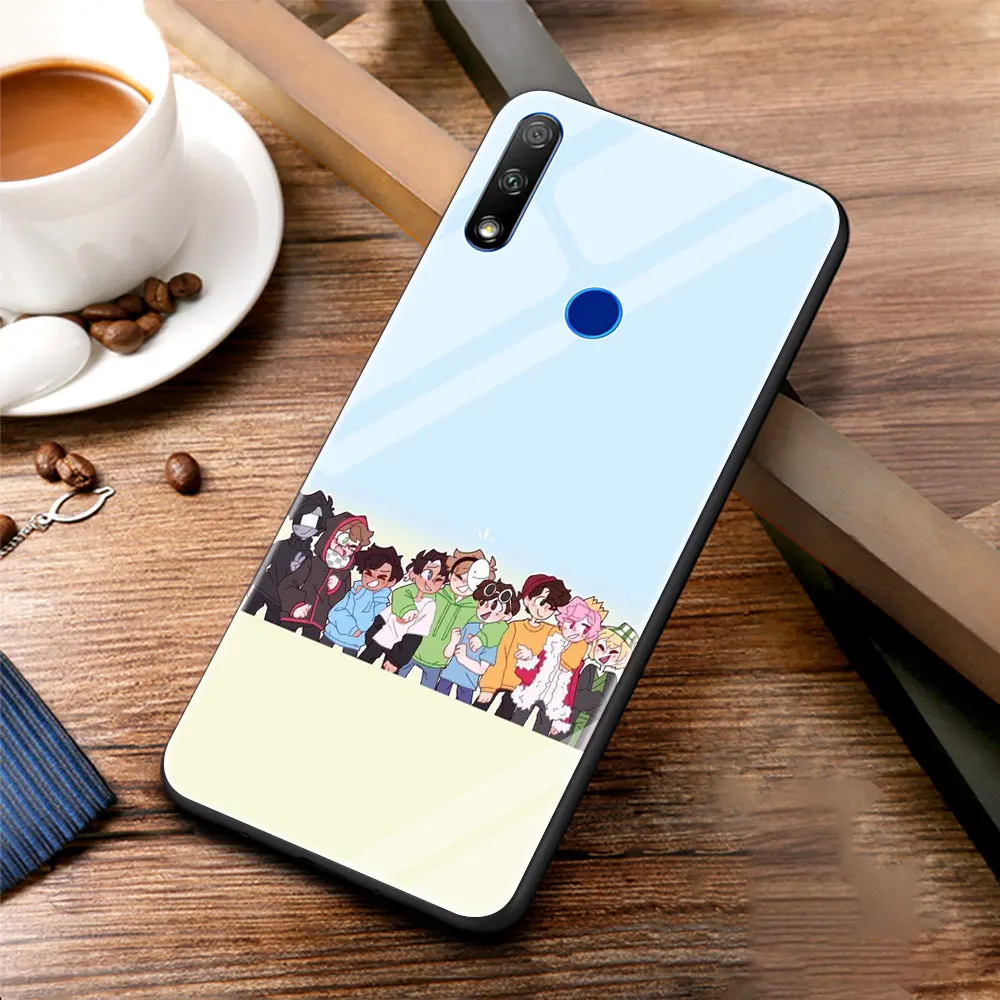 Dream Smp Phone Case Cover for Honor 8X 9X Pro 10 20 30 Lite Plus Luxury Tempered Glass Soft Edge Shell Funda Coque
Dream Smp Phone Case Cover for Honor 8X 9X Pro 10 20 30 Lite Plus Luxury Tempered Glass Soft Edge Shell Funda Coque