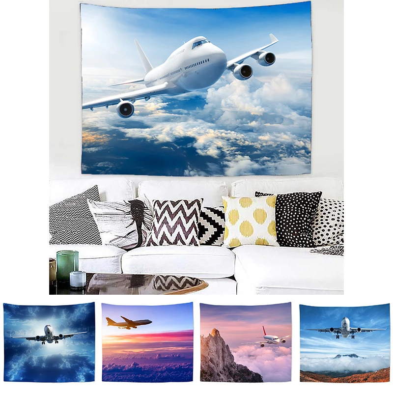 3D Airplane Tapestry Helicopter in The Sky Tapestries Hippie Wall Carpets Wall Hanging Art Decor for Living Room
3D Airplane Tapestry Helicopter in The Sky Tapestries Hippie Wall Carpets Wall Hanging Art Decor for Living Room