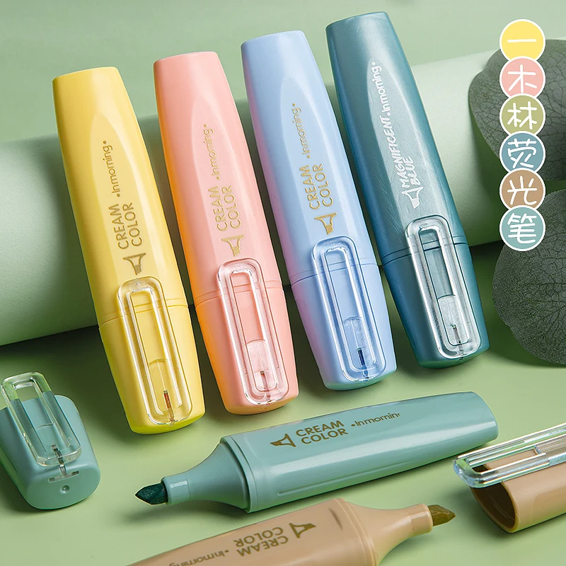 Soft Head Fluorescent Pen Set Color Students Use Large Capacity Morandi Light Marking Protect Their Eyes, Japanese Ins Multicolo
Soft Head Fluorescent Pen Set Color Students Use Large Capacity Morandi Light Marking Protect Their Eyes, Japanese Ins Multicolo