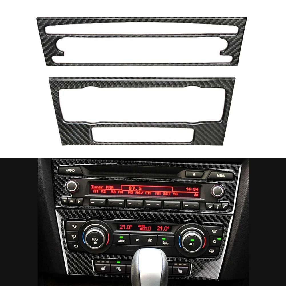 Carbon Fiber Console CD&AC Panel Cover Trim For BMW 3 Series E90 E92 2005-2012 Decorative Stickers
Carbon Fiber Console CD&AC Panel Cover Trim For BMW 3 Series E90 E92 2005-2012 Decorative Stickers