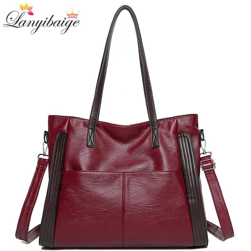 Soft Leather Women Handbags Designer Large Capacity Handbag Vintage Crossbody Bags for Women 2022 Tote Bags Shoulder Bag sac
Soft Leather Women Handbags Designer Large Capacity Handbag Vintage Crossbody Bags for Women 2022 Tote Bags Shoulder Bag sac