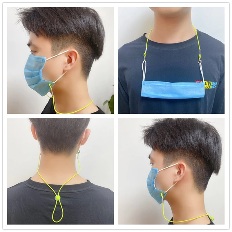Adjustable Face Mask Lanyard Convenient Holder Rope Anti-lost Portable Mask Hanging Neck Rope Ropes
Adjustable Face Mask Lanyard Convenient Holder Rope Anti-lost Portable Mask Hanging Neck Rope Ropes