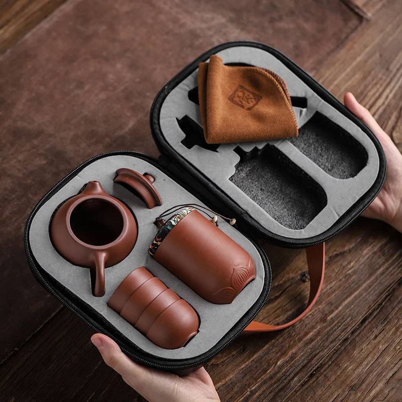 Travel Ceramic Tea Pot Set Portable Crockery Retro Cup Kitchen Dining Bar Tea Tasting Cup Gift Jogo De Cha Drinkware AC50TS
Travel Ceramic Tea Pot Set Portable Crockery Retro Cup Kitchen Dining Bar Tea Tasting Cup Gift Jogo De Cha Drinkware AC50TS