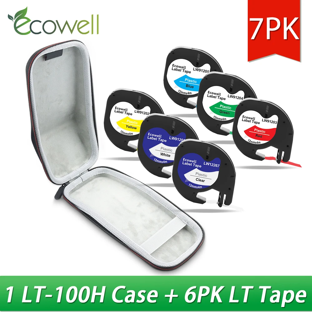 Ecowell Protective Case Compatible for Dymo Letratag LT 12267 91201 91221 91331 91202 LT-100H LT100H Label Maker Business Box
Ecowell Protective Case Compatible for Dymo Letratag LT 12267 91201 91221 91331 91202 LT-100H LT100H Label Maker Business Box