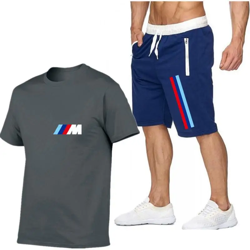 2021 summer casual men's sportswear suit track suit short-sleeved T-shirt 2-piece set
2021 summer casual men's sportswear suit track suit short-sleeved T-shirt 2-piece set