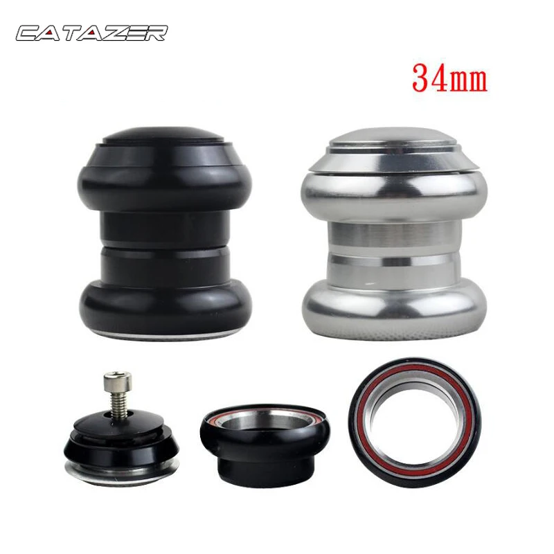 34mm Bike Headset Mountain Bike Road Bike Headsets Threadless External Headsets Sealed Cartridge Bearings 1 1/8" Bicycle Parts
34mm Bike Headset Mountain Bike Road Bike Headsets Threadless External Headsets Sealed Cartridge Bearings 1 1/8" Bicycle Parts