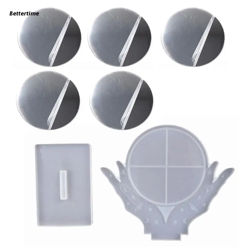 Resin Molds Are Suitable for Jewelry Silicone Resin Jewelry Molds Including Desktop Makeup Mirror Mold B36D
Resin Molds Are Suitable for Jewelry Silicone Resin Jewelry Molds Including Desktop Makeup Mirror Mold B36D