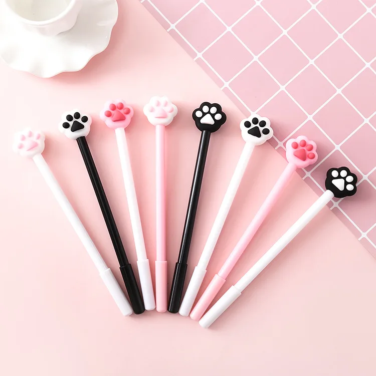 40 pcs/lot Creative Cat Paw Gel Pen Cute 0.5mm black ink Signature Pens Escolar School Office Supplies Promotional Gift
40 pcs/lot Creative Cat Paw Gel Pen Cute 0.5mm black ink Signature Pens Escolar School Office Supplies Promotional Gift