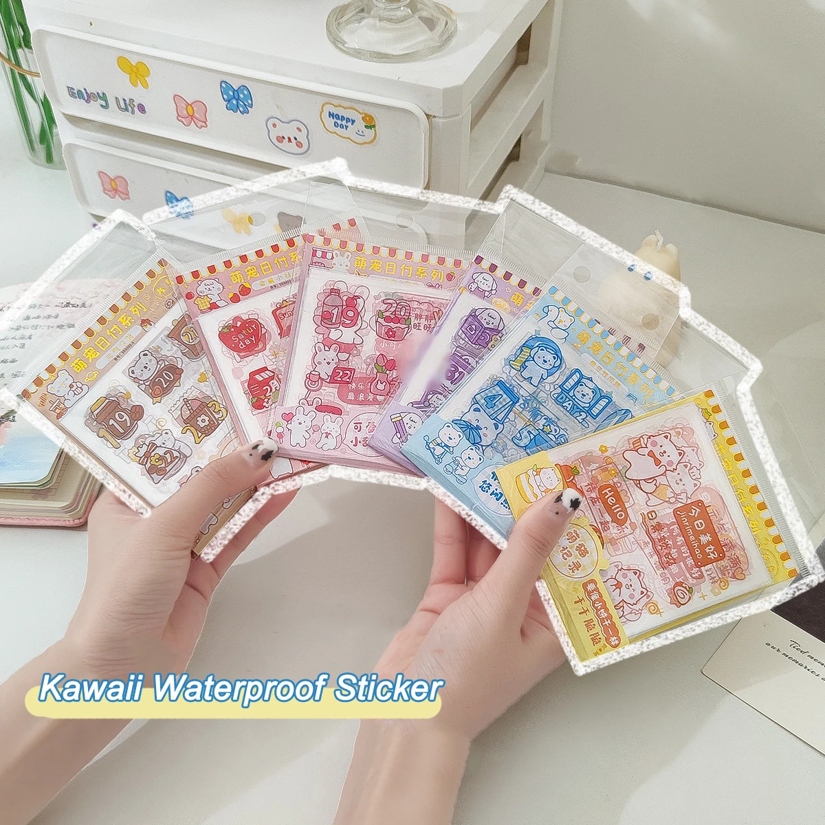 20pcs DIY Diary Sticker Lovely Bear Bunny Handbook Decoration Cute Sticker Label Scrapbooking Stickers Mobile Phone Decoration
20pcs DIY Diary Sticker Lovely Bear Bunny Handbook Decoration Cute Sticker Label Scrapbooking Stickers Mobile Phone Decoration