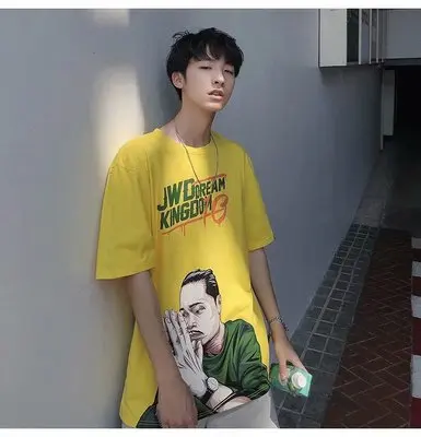 Short-sleeved T-shirt men's solid color round neck cotton lined with men's summer trend slim fit
Short-sleeved T-shirt men's solid color round neck cotton lined with men's summer trend slim fit