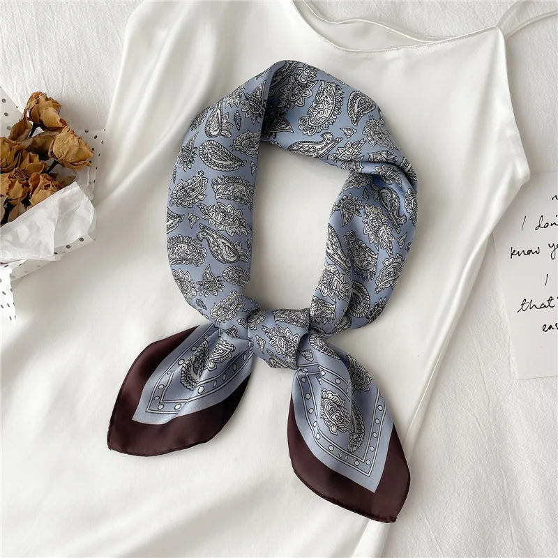 Summer Square Silk Scarf Lady Hair Hijab Print Female Shawl Bag Scarves Head Wraps for Women Bandana Large Foulard Accessories
Summer Square Silk Scarf Lady Hair Hijab Print Female Shawl Bag Scarves Head Wraps for Women Bandana Large Foulard Accessories