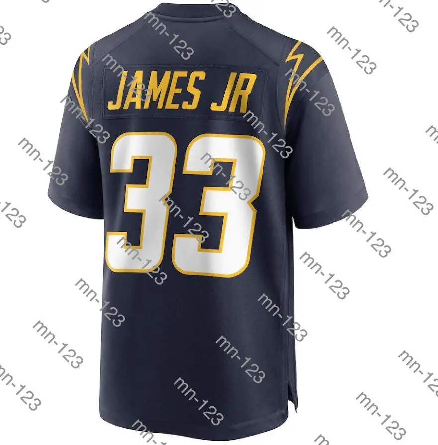 Американская футболка с вышивкой Derwin James Jr. Мужская Женская Мужская молодежная темно-синяя футболка Los Angeles
Американская футболка с вышивкой Derwin James Jr. Мужская Женская Мужская молодежная темно-синяя футболка Los Angeles