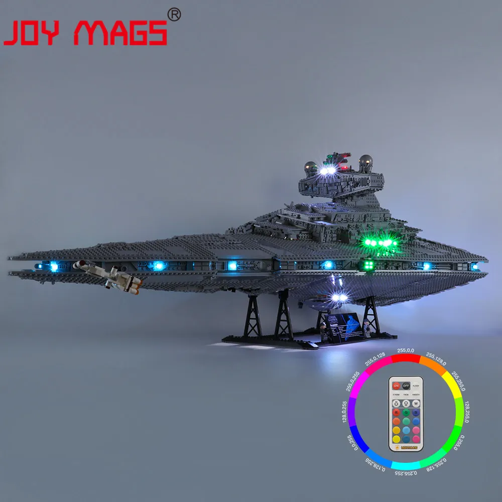 JOY MAGS Only Led Light Kit For 75252 Star War Series Imperial Star Destroyer ,(NOT Include Model)
JOY MAGS Only Led Light Kit For 75252 Star War Series Imperial Star Destroyer ,(NOT Include Model)