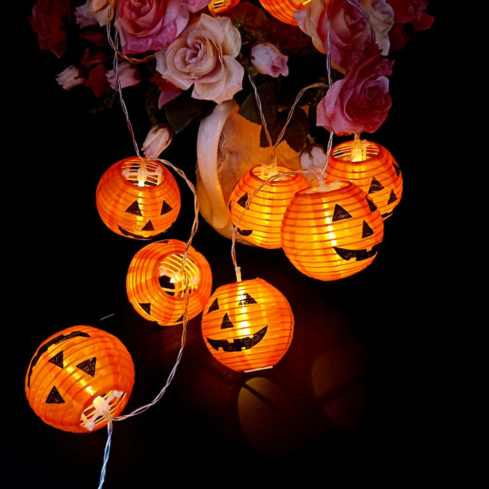 10/20/30LED Halloween Pumpkin String Lights LED Pumpkin Holiday Lights Decor Indoor Outdoor Outside Party Yard Decorations Scary
10/20/30LED Halloween Pumpkin String Lights LED Pumpkin Holiday Lights Decor Indoor Outdoor Outside Party Yard Decorations Scary
