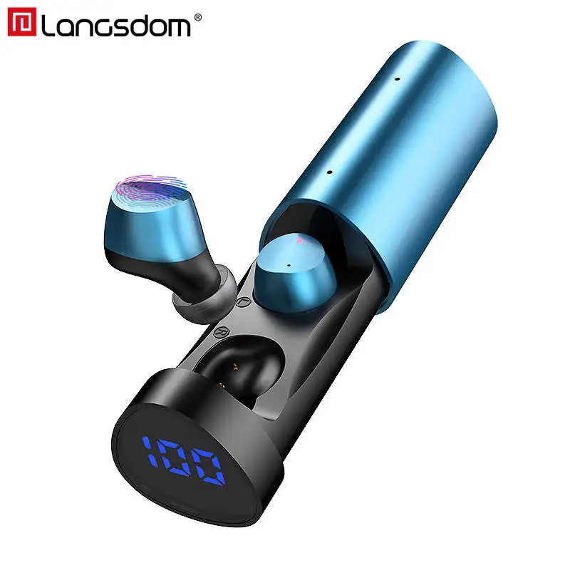 Запатентованные Внутриканальные наушники Langsdom Bluetooth вкладыши True Беспроводной с