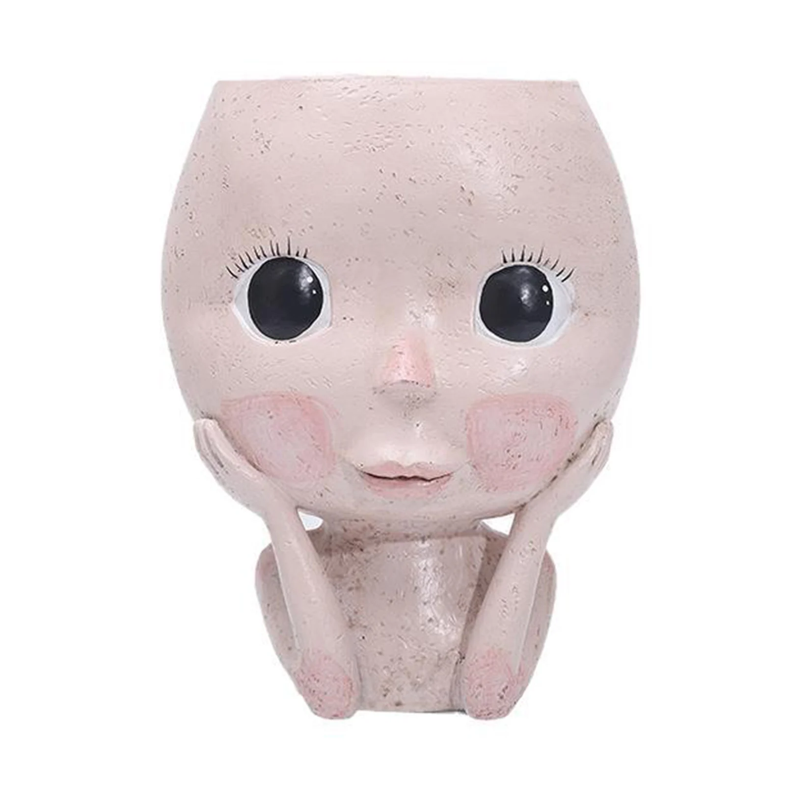 Figure Statue Resin Pot 12*17*7cm Art Face Flowerpot Storage Case for Bonsai Landscape Garden Home Ornament LDF668
Figure Statue Resin Pot 12*17*7cm Art Face Flowerpot Storage Case for Bonsai Landscape Garden Home Ornament LDF668