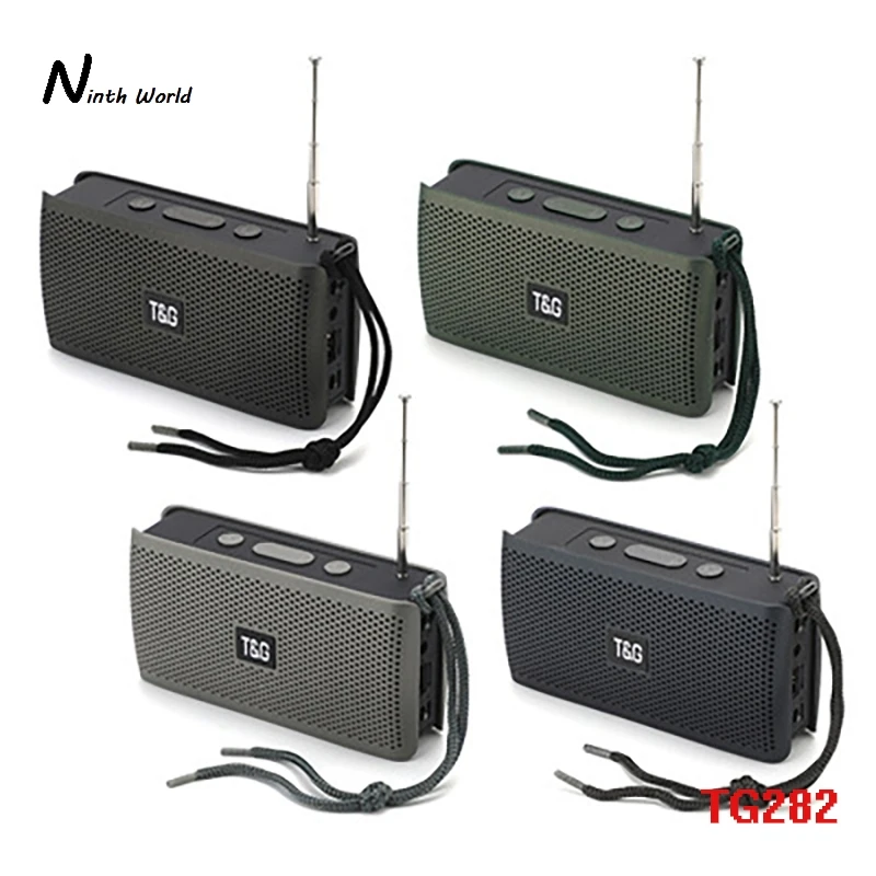 T&G TG282 New Outdoor Bluetooth Speaker Portable Speaker Powerful Wireless Waterproof Bass HIFI TF FM Radio Computer Speakers
T&G TG282 New Outdoor Bluetooth Speaker Portable Speaker Powerful Wireless Waterproof Bass HIFI TF FM Radio Computer Speakers
